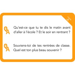 Cartes-questions du jeu L'École & Moi pour parler de motivation scolaire (vue 2)