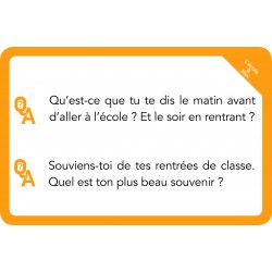 Jeu de cartes  " L'école & Moi : Questions d'envie(s) ?"