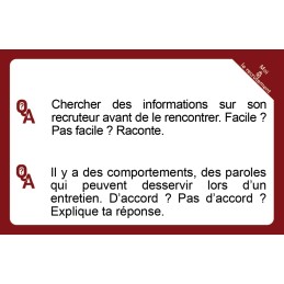 Cartes-questions du jeu Moi & Le Recrutement pour préparer un entretien (vue 3)