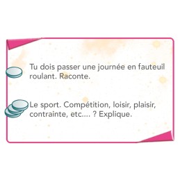 Cartes de vote oui et non du jeu 8ème Dimension