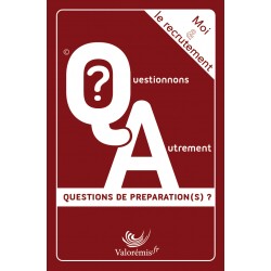Jeu de cartes  " Moi & Le recrutement : Questions de préparation(s) ?"
