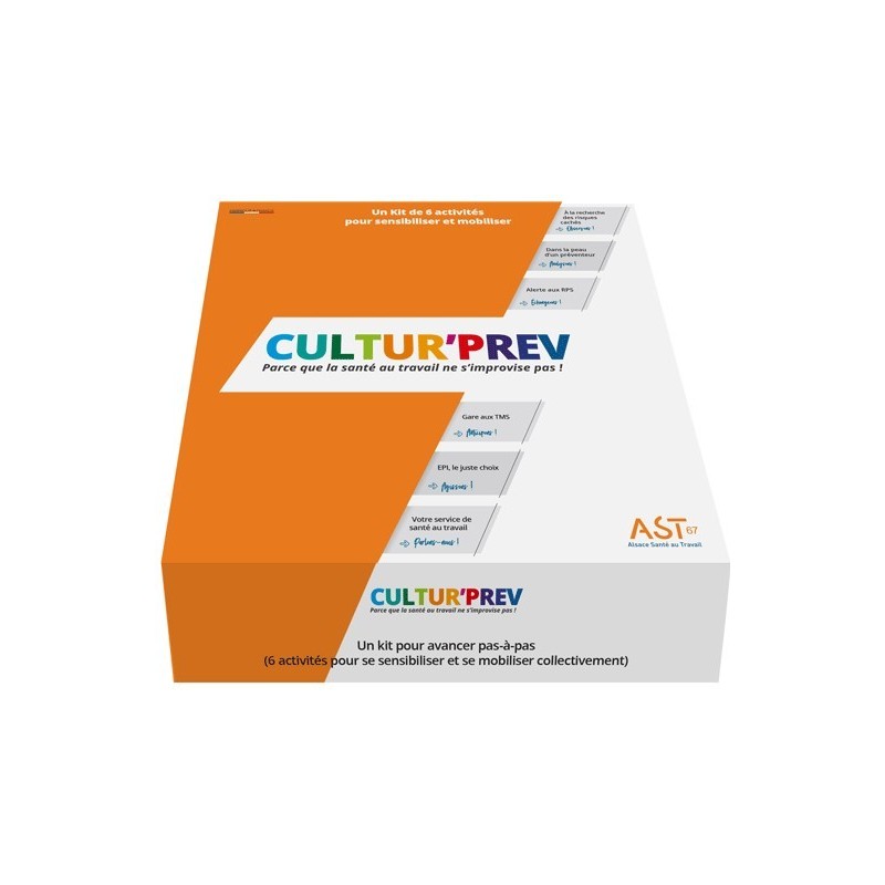 Kit Cultur'Prev, jeu de prévention santé au travail