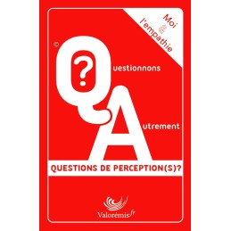 Étui du jeu de cartes Moi & L'Empathie, collection Questionnons Autrement – Éditions Valorémis