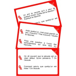Cartes-questions du jeu Moi & L'Empathie pour parler des émotions (vue 4)