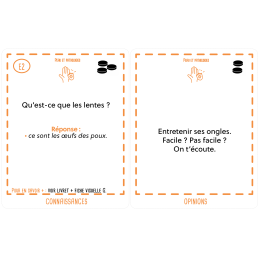 Partie du jeu Hygiène et Compagnie animée par un professionnel
