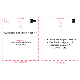 Partie du jeu Hygiène et Compagnie animée par un professionnel