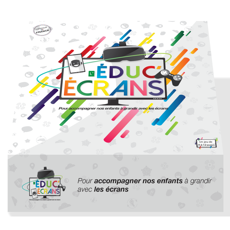 Boîte du jeu L'Éduc'Écrans, jeu sur les écrans pour les parents