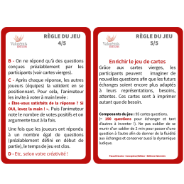 Contenu du jeu pédagogique sur la colère – cartes de débat et médiation pour enfants et adolescents