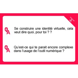 Cartes-questions du jeu Internet & Moi sur les réseaux sociaux (vue 2)