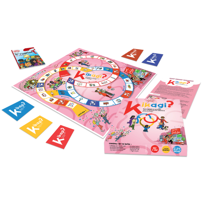 Jeu Kikagi – prévention addictions – enfants 7+