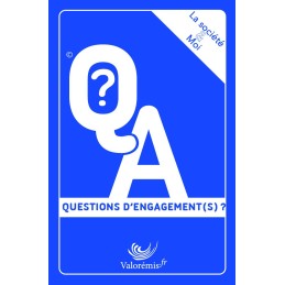 Étui du jeu de cartes La Société & Moi, collection Questionnons Autrement – Éditions Valorémis