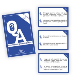 Cartes-questions du jeu La Société & Moi sur l'engagement des jeunes (vue 1)