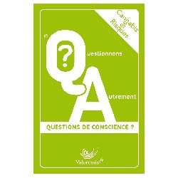 Jeu de cartes  " Cannabis & Risques : Questions de conscience  ?"